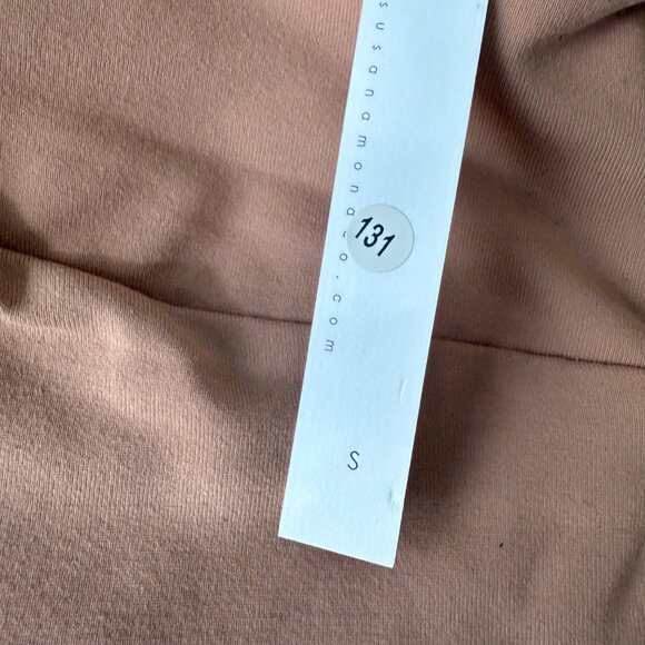 Susana Monaco Crossback Tank Top Camel S - Picture 4 of 7